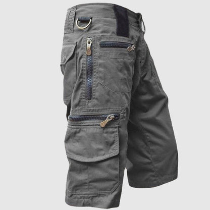 Utility multi-pocket cargo shorts for men | Scout Theodore -1