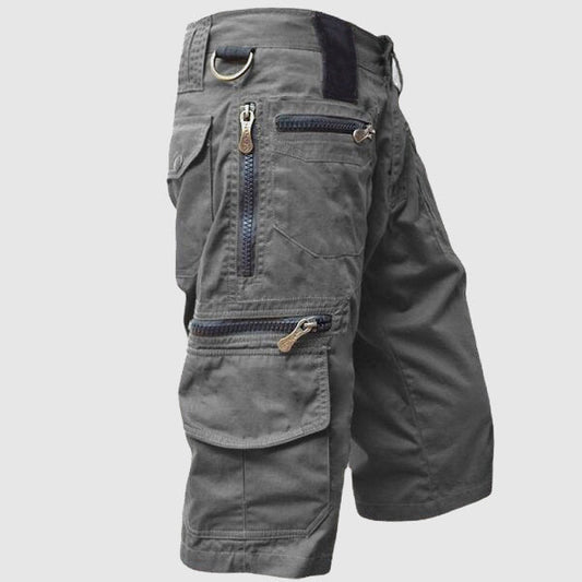 Utility multi-pocket cargo shorts for men | Scout Theodore -1