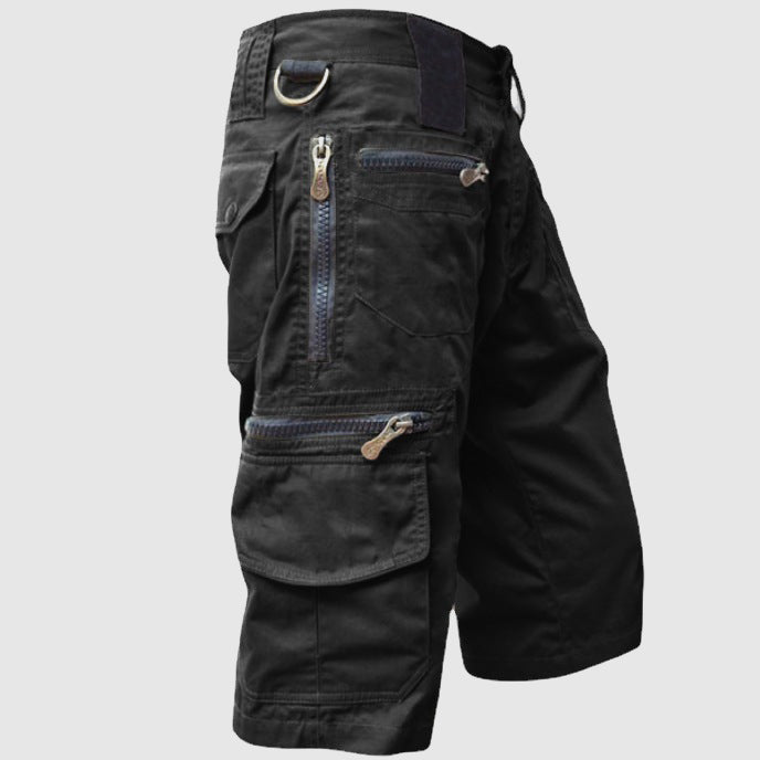 Utility multi-pocket cargo shorts for men | Scout Theodore -2