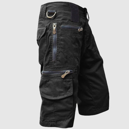 Utility multi-pocket cargo shorts for men | Scout Theodore -2