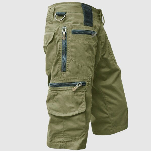 Utility multi-pocket cargo shorts for men | Scout Theodore -3