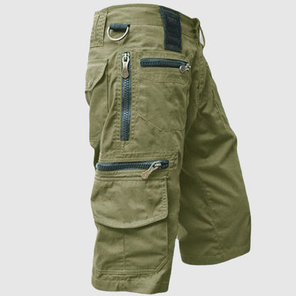 Utility multi-pocket cargo shorts for men | Scout Theodore -3