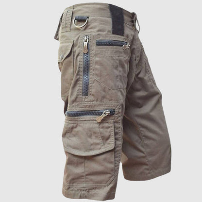 Utility multi-pocket cargo shorts for men | Scout Theodore -4
