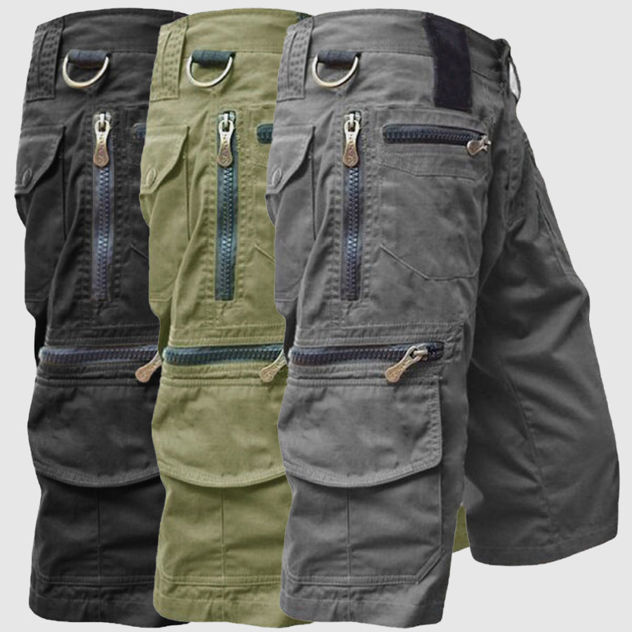 Utility multi-pocket cargo shorts for men | Scout Theodore -6