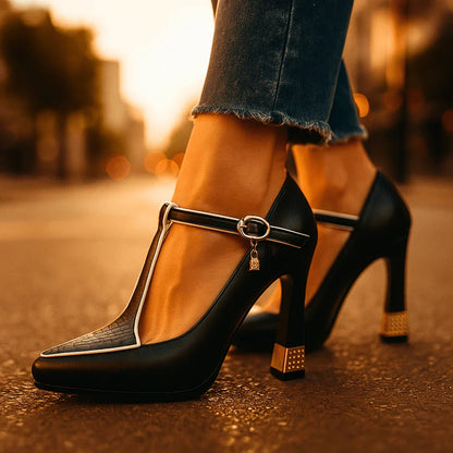Bold vixen-style statement heels for women | Vivienne -5