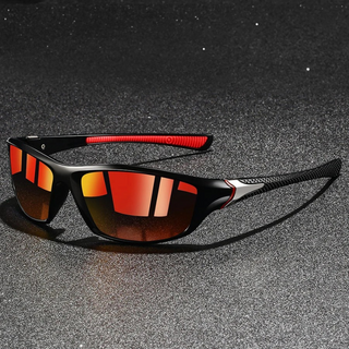 Sport wraparound mirrored lens sunglasses for men | Ravelo -5