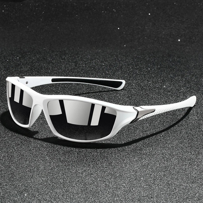Sport wraparound mirrored lens sunglasses for men | Ravelo -7
