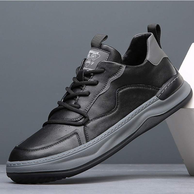 Noble Italian leather everyday trainers for men | Noble Italiana -16