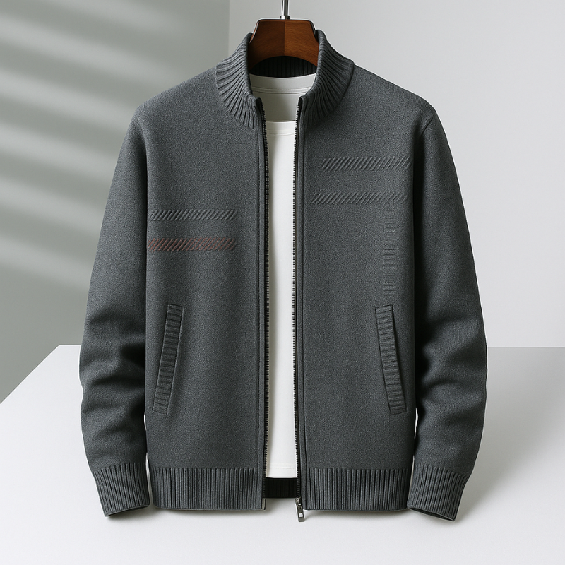 Refined cashmere smart jacket for men | Cristiano -3