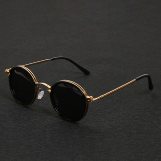 Classic metal-frame polarised sunglasses for men | Solis -1