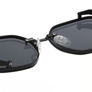 Vintage steampunk aluminium-frame sunglasses for men | Cogsworth -7