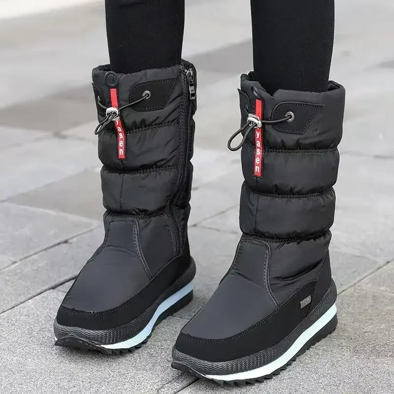 Waterproof insulated snow boots for women | Evelora -1