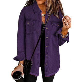 Signature casual denim jacket for women | Katja -11