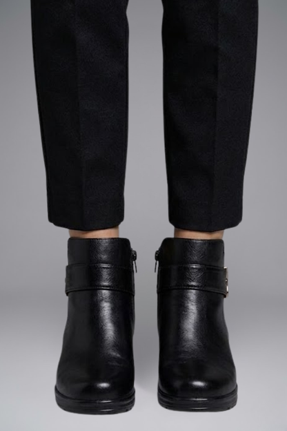 Halloway | Women's Leather Orthopedic Ankle Boot