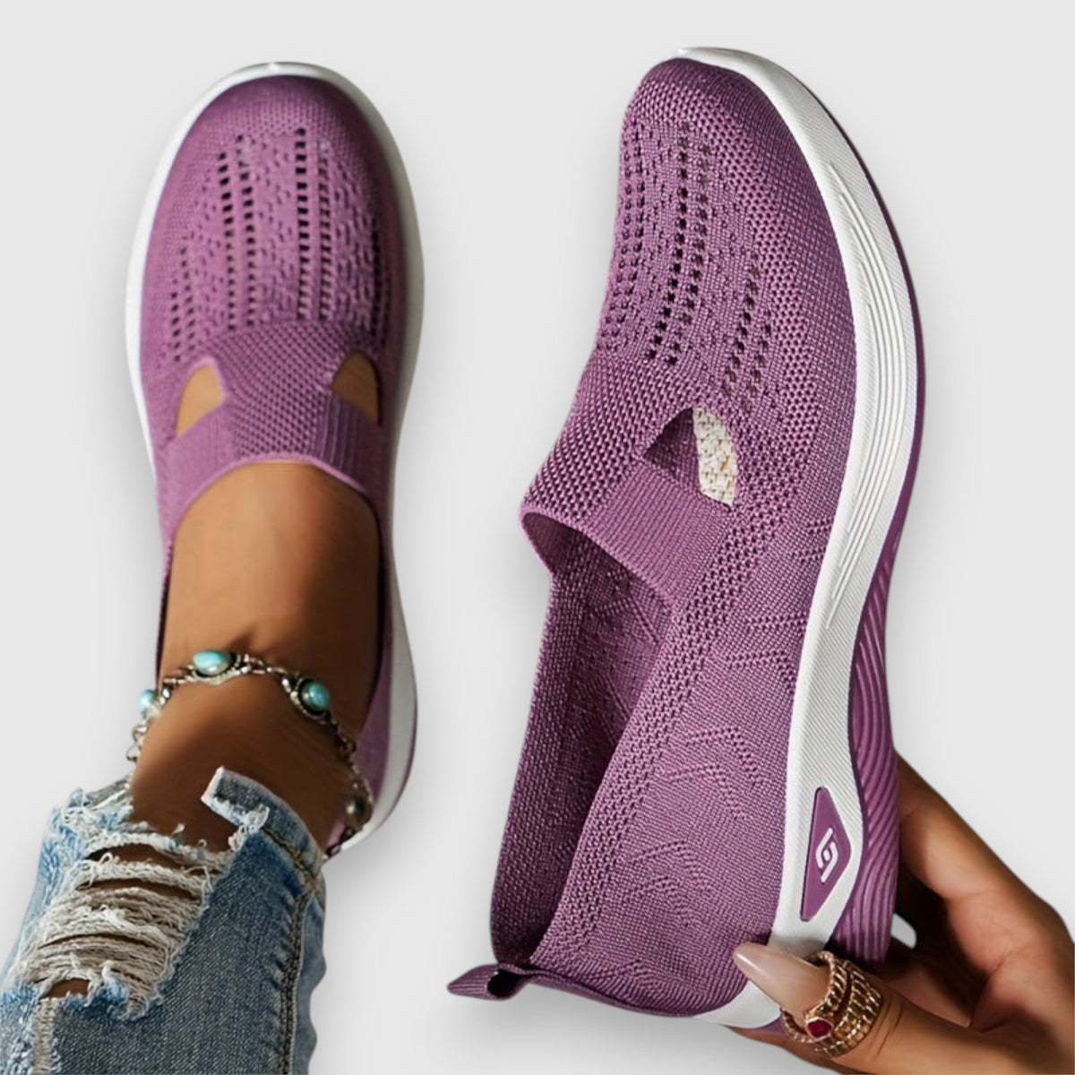 Orthopaedic everyday slip-on comfort shoes for women | Laurie -6