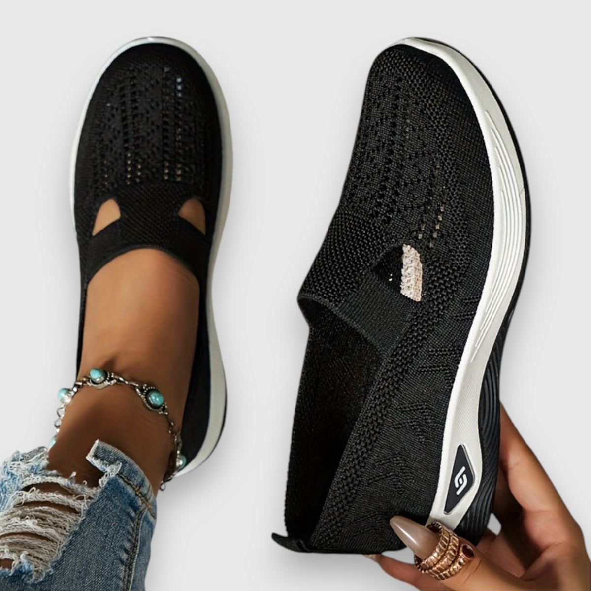 Orthopaedic everyday slip-on comfort shoes for women | Laurie -14