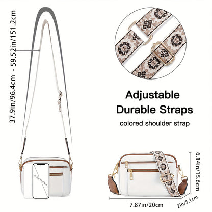 Faye | Women's Vegan Leather Crossbody Bag