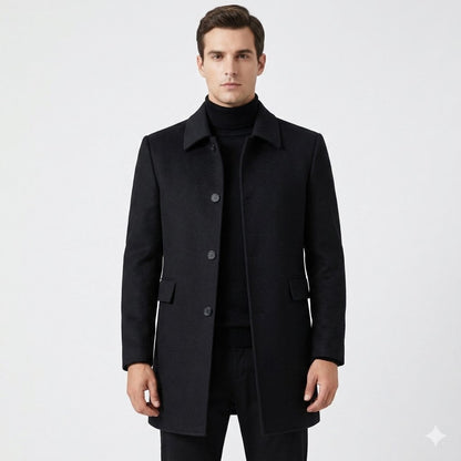 Dorian | Men's Wool Blend Tailored Overcoat