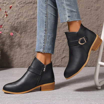 Piper | Women's Cushioned Wide Toe Ankle Boot