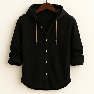 Casual hooded shirt for men | Emerson -5