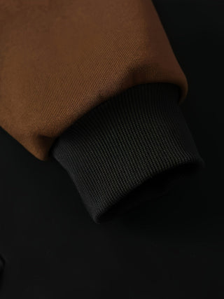 Dervan | Men's Color Block Full Zip Hooded Sweatshirt