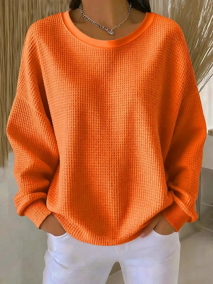 Classic everyday cosy sweater for women | Nora -5