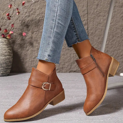 Piper | Women's Cushioned Wide Toe Ankle Boot