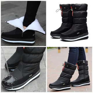 Waterproof insulated snow boots for women | Evelora -10
