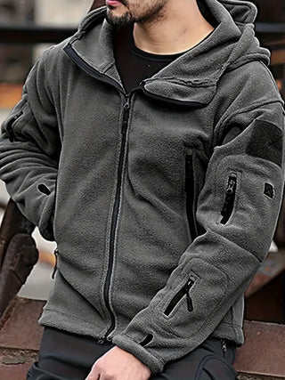 Rovan | Men's Hooded Zip Jacket with Chest Pockets