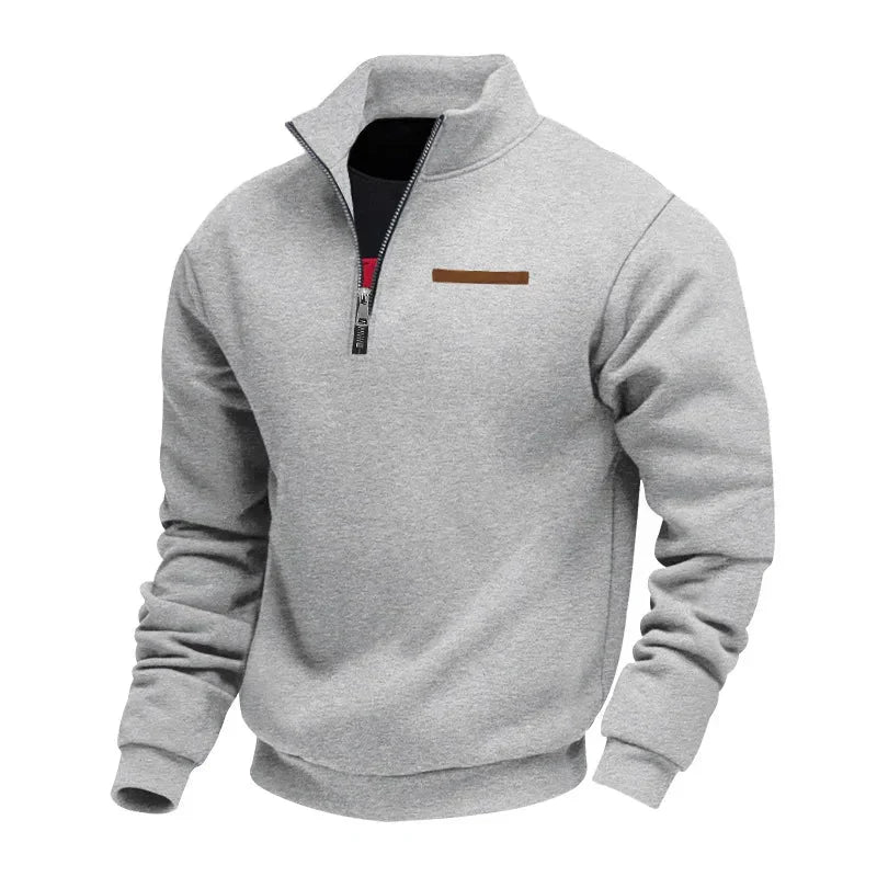 Soft cosy fleece pullover for men | Adrien -2