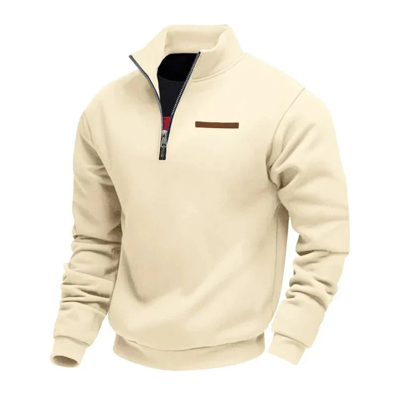 Soft cosy fleece pullover for men | Adrien -3