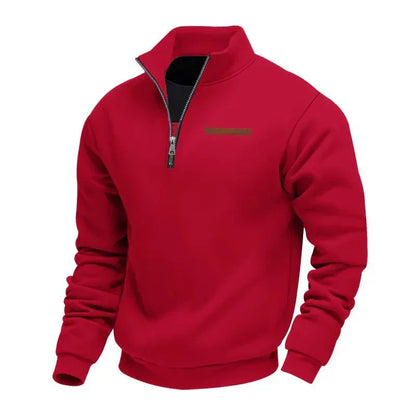 Soft cosy fleece pullover for men | Adrien -5