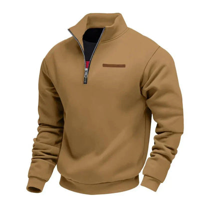 Soft cosy fleece pullover for men | Adrien -4