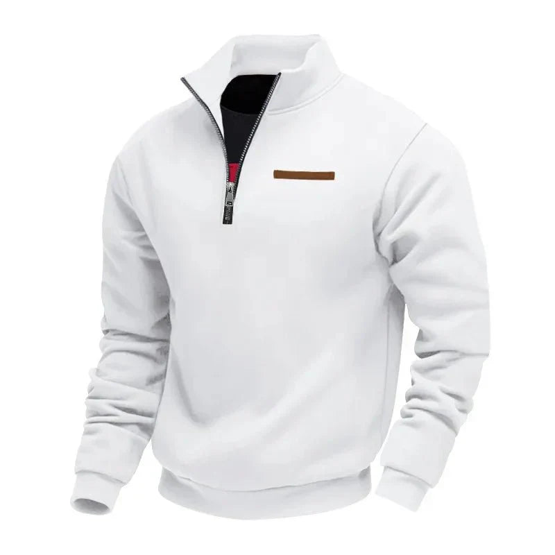 Soft cosy fleece pullover for men | Adrien -7