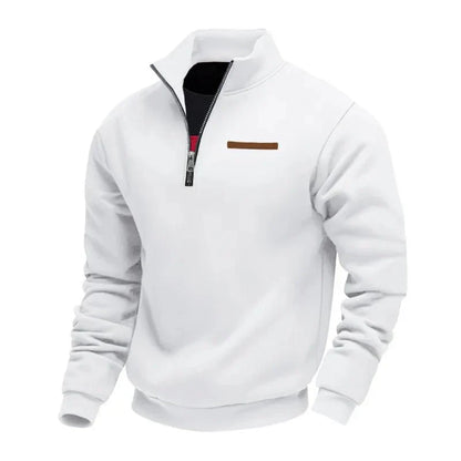 Soft cosy fleece pullover for men | Adrien -7