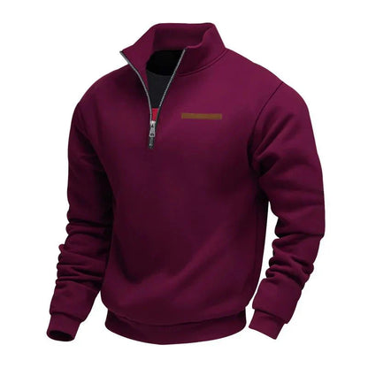 Soft cosy fleece pullover for men | Adrien -6