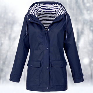 Aevora | Women's Hooded Oversized Longline Coat with Pockets
