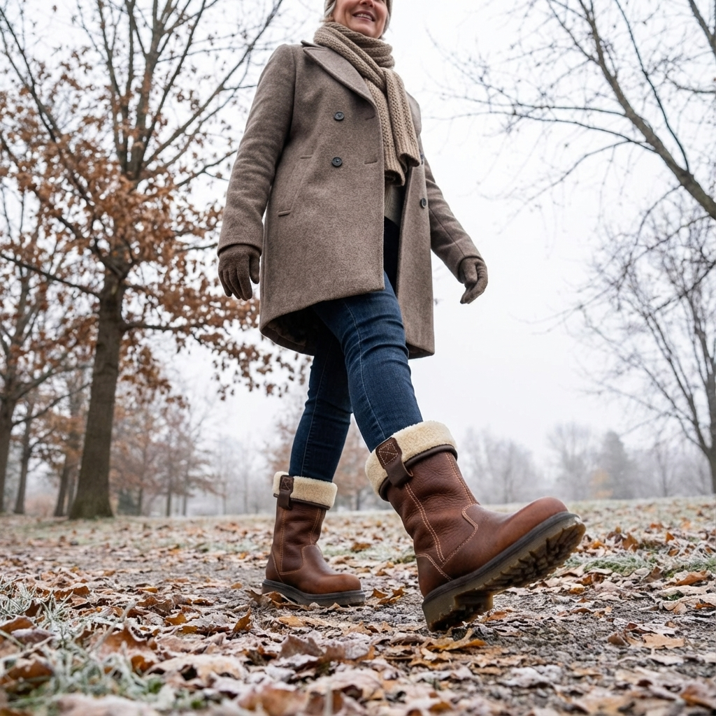Cosy fur-lined everyday winter boots for women | Valerie -2
