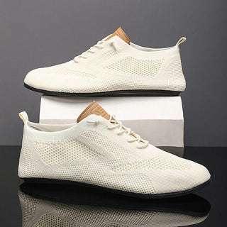 Mesh knit slip-on stretch everyday trainers for men | Airknit -16