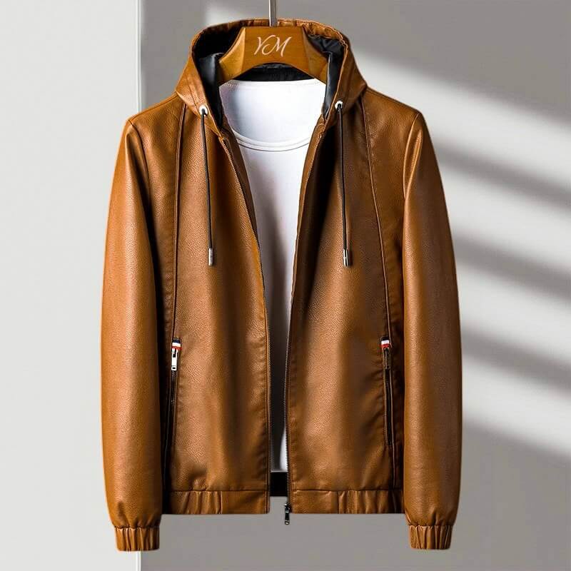 Hooded zip urban casual jacket for men | Aspen -1