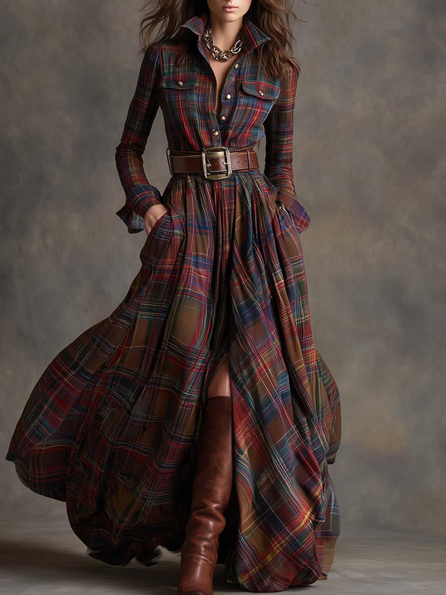 Classic elegant everyday shirt dress for women | Evelynne -2