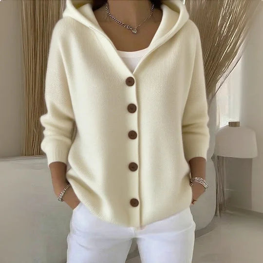 Cosy knit everyday button cardigan for women | Amelia -2