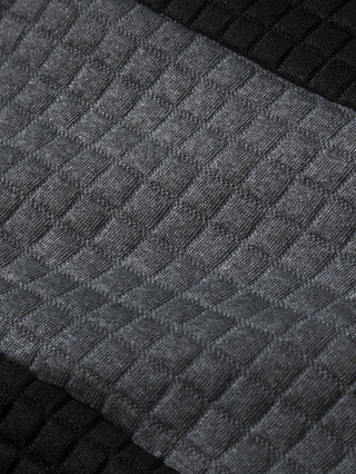 Tavren | Men's Textured Color Block Pullover Hoodie