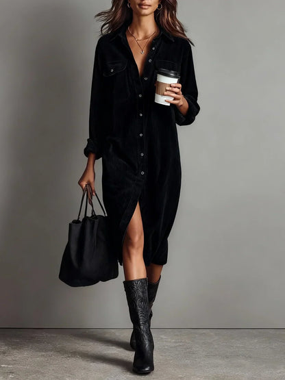 Classic elegant everyday casual dress for women | Lorena -7