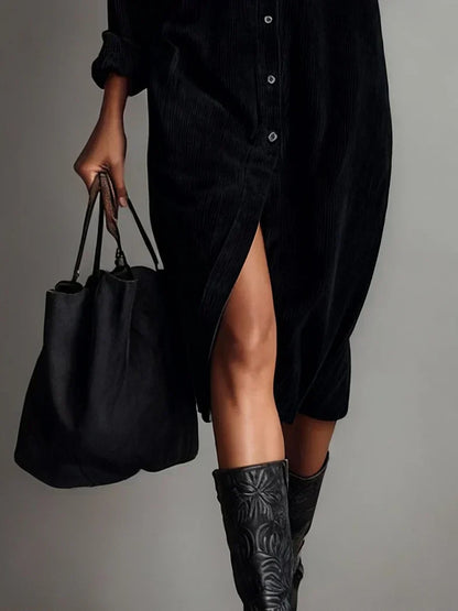 Classic elegant everyday casual dress for women | Lorena -9