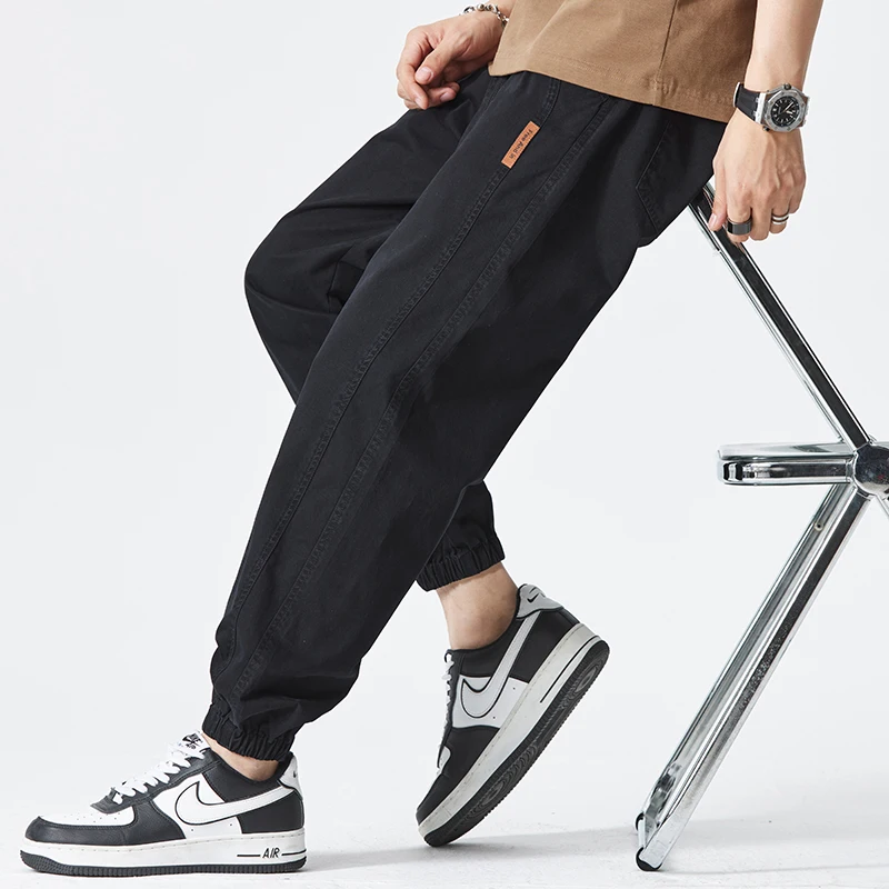 Classic organic-cotton drawstring everyday joggers for men | Greencore -6