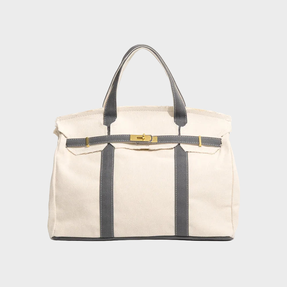 Corvina | Women's Canvas Tote with Contrast Trim