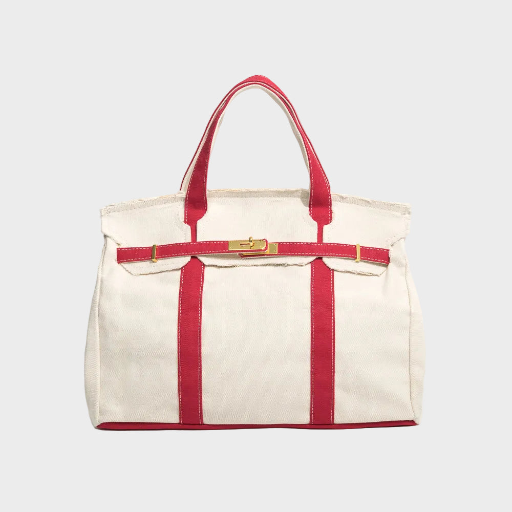 Corvina | Women's Canvas Tote with Contrast Trim