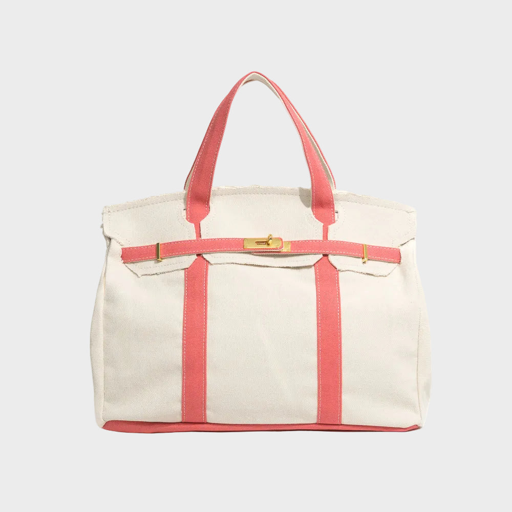 Corvina | Women's Canvas Tote with Contrast Trim