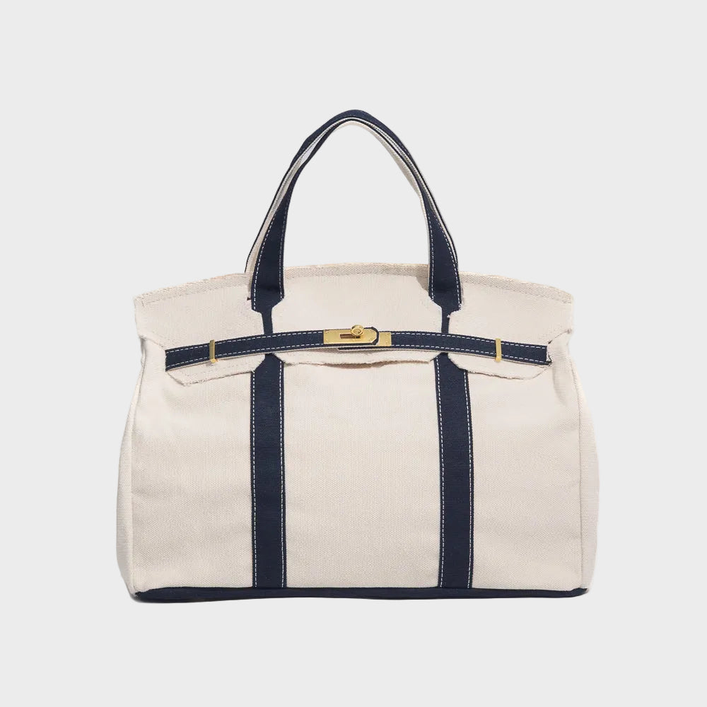 Corvina | Women's Canvas Tote with Contrast Trim